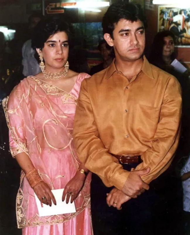 Aamir khan and Reena Dutta