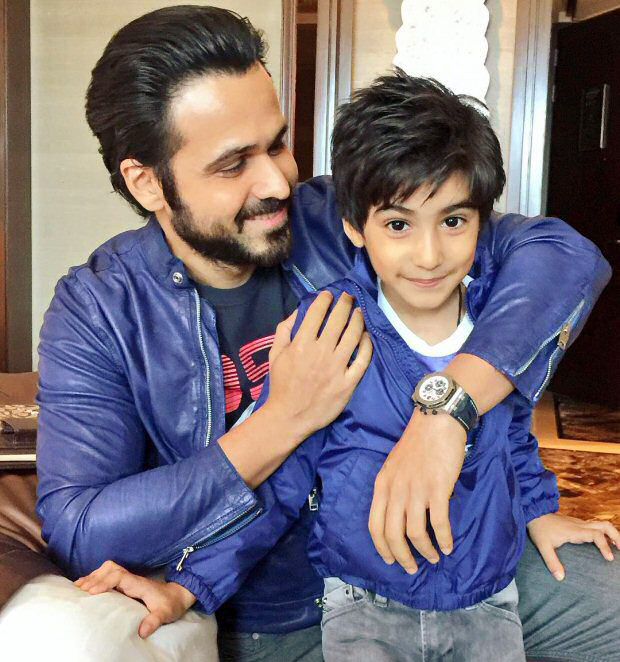 Emraan Hashmi with his son Ayaan
