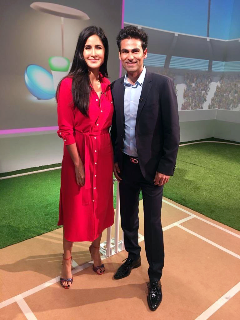 Katrina Kaif with her father Mohammed Kaif