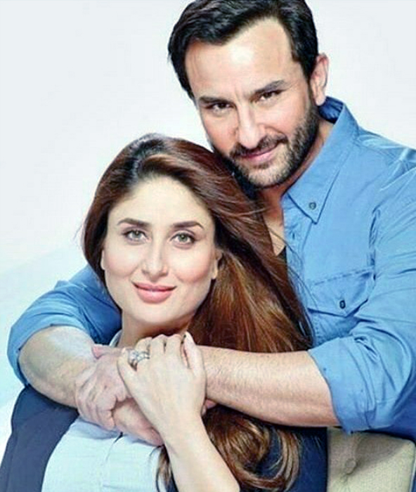 Saif Ali Khan with his wife Kareena Kapoor
