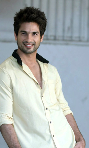 Shahid Kapoor at a promotional event for Teri Meri Kahaani in 2012