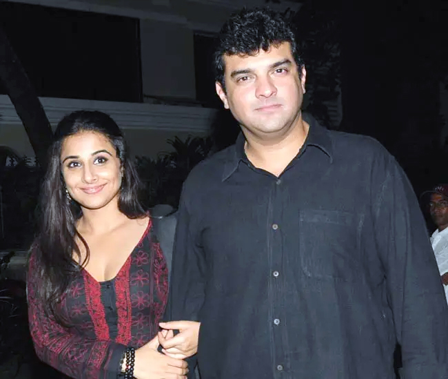 Vidya Balan with her husband Siddharth Roy Kapur