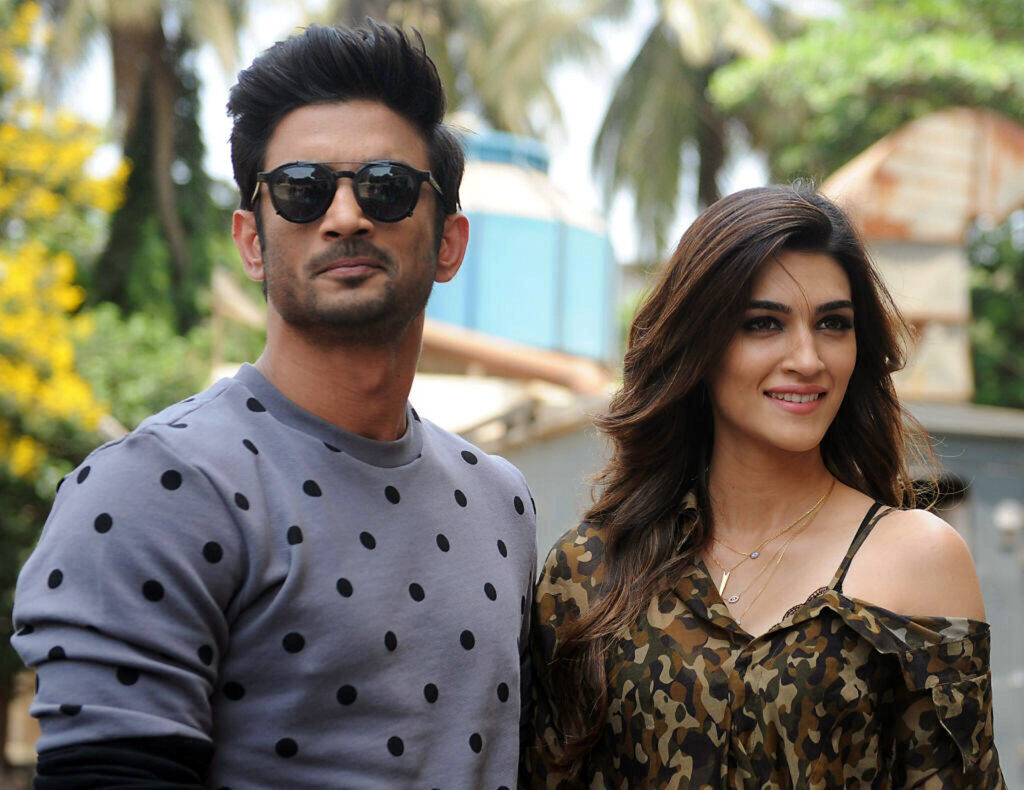 Kriti Sanon and Sushant Singh Rajput