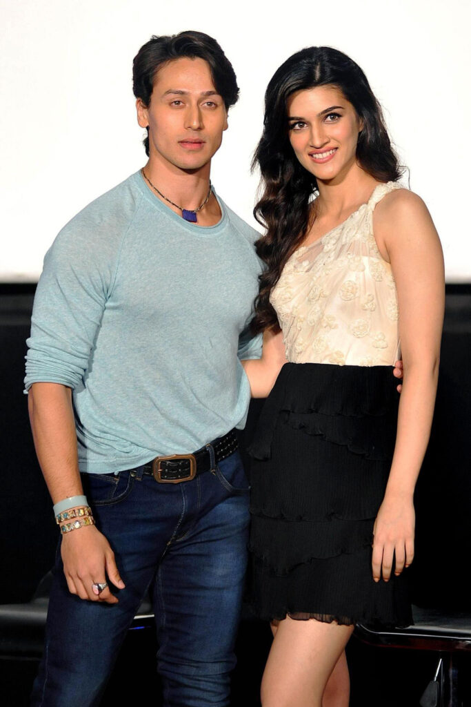 Kriti Sanon and Tiger Shroff