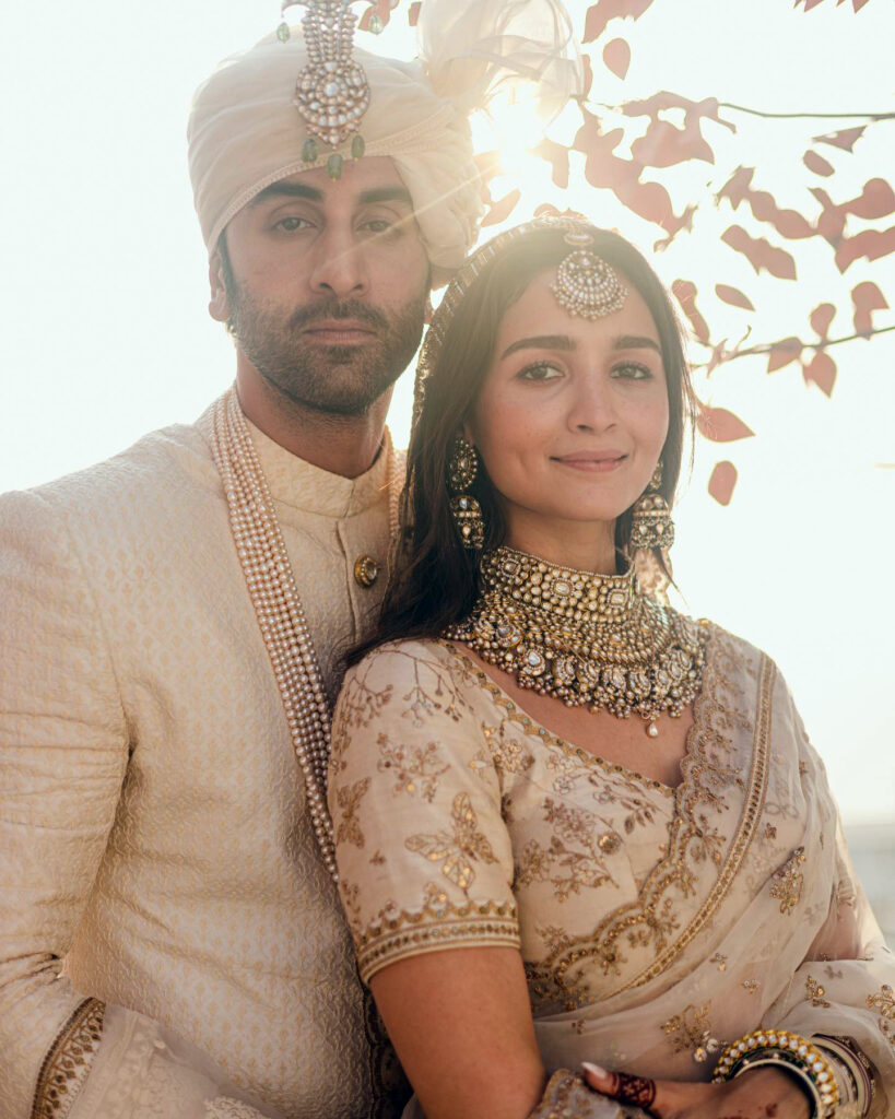 Alia Bhatt with her husband Ranbir Kapoor