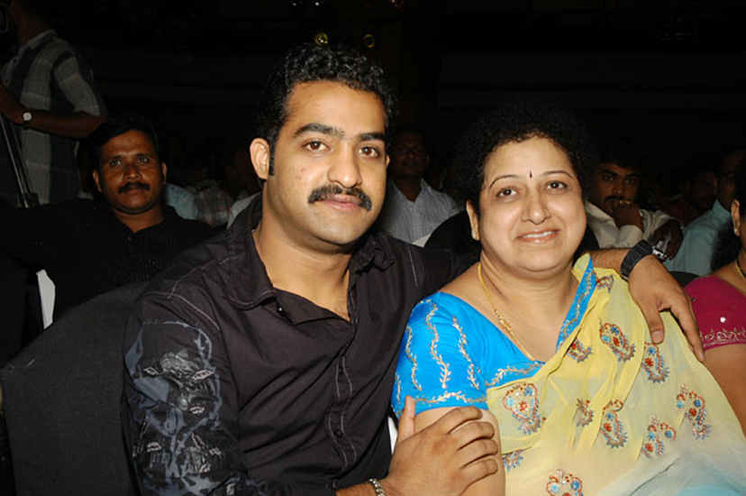 Jr NTR with his mother Shalini Nandamuri